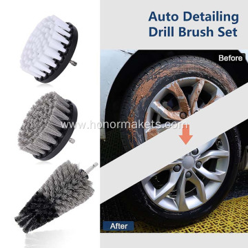 25 PCS interior detailing drill brush car cleaning kit car wash equipment washing tool kit